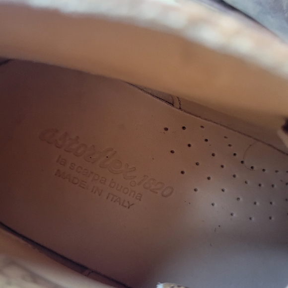 Astorflex Chukka Boot Men 43 Brown Leather Greenflex Italy US 10 - Picture 4 of 5